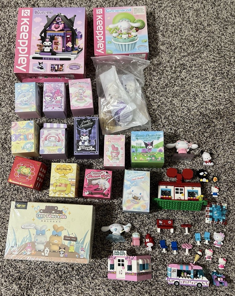 Sanrio Collectible Blind Box Figurines 45pc Bundle!!