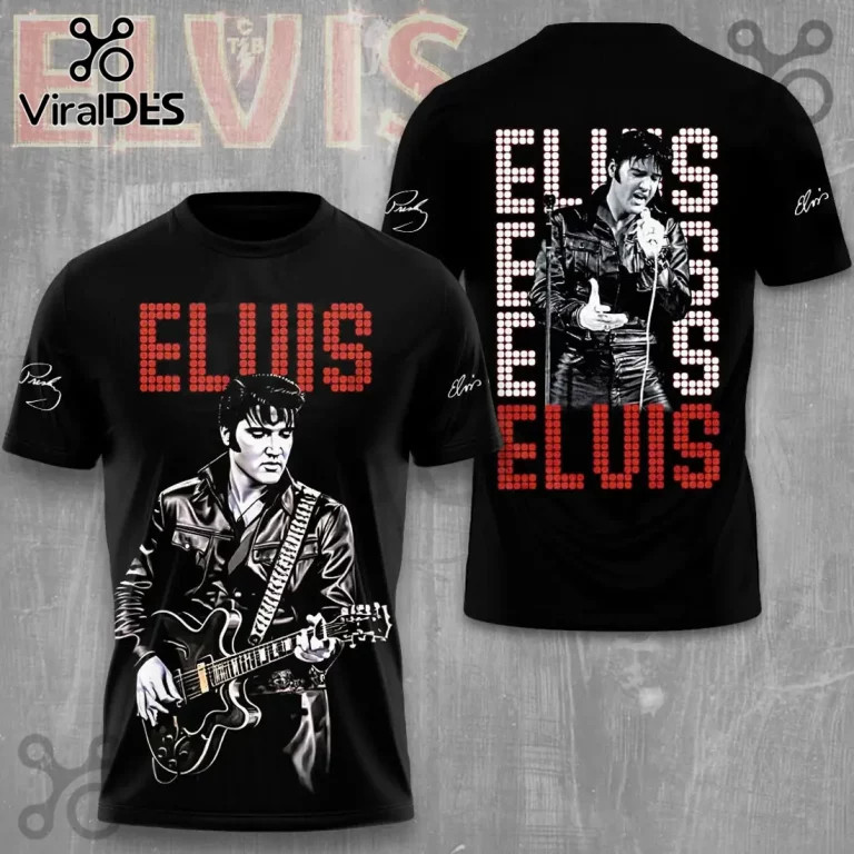 Elvis Presley Iconic Rock Legend Vivid SHIRT