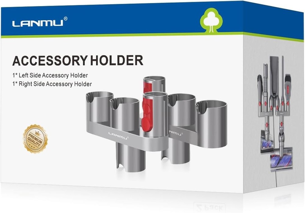 Accessory Holder Compatible with Dyson V15 V12 V11 V10 V8 V7 Outsize Gen5 G5 ...