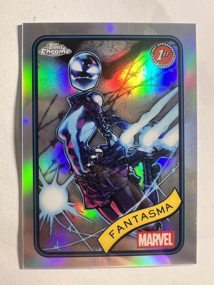 2025 Topps Chrome Marvel Fantasma 82 1St Appearance Refractor