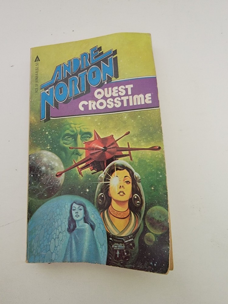 Andre Norton Quest Crosstime 1981 Vintage Paperback Book
