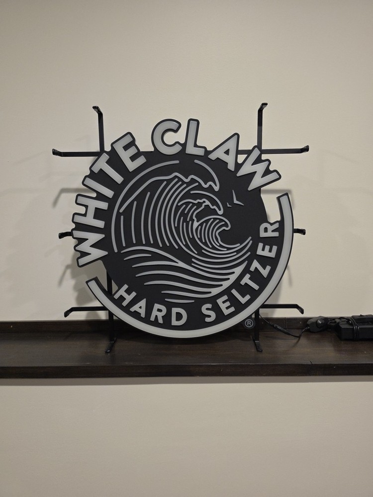 White Claw Sign LED Neon Light Lamp 24