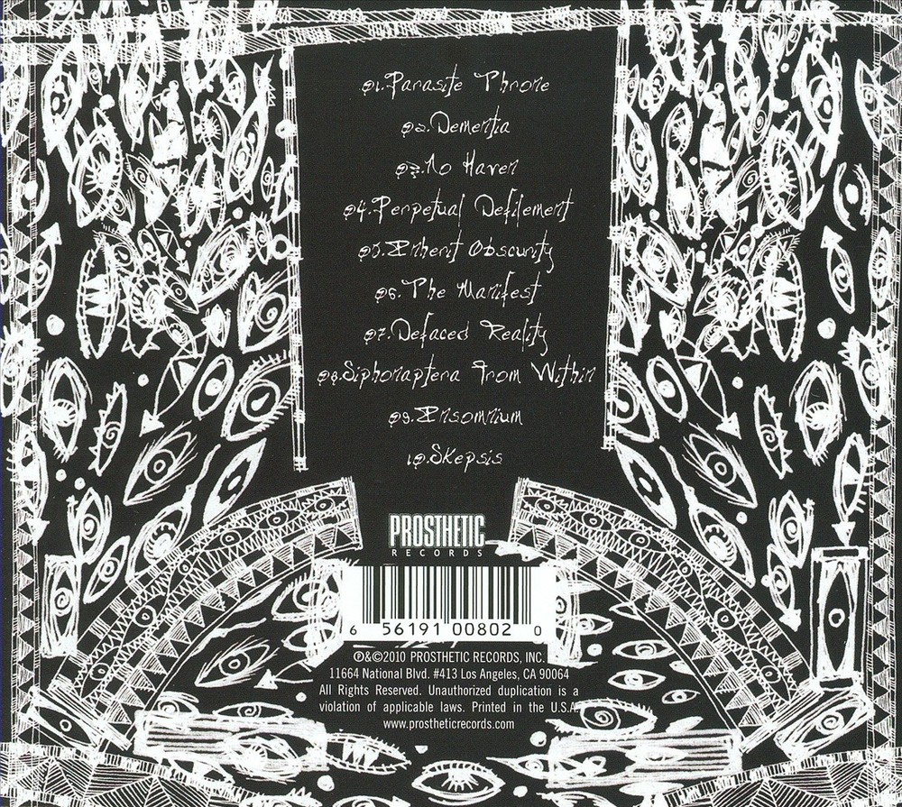 Through The Eyes Of The Dead Skepsis New Cd