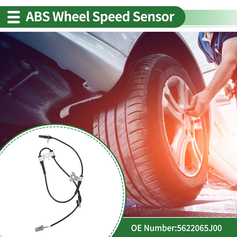 ABS Wheel Speed Sensor 5622065J00 Front Left for Suzuki Grand Vitara
