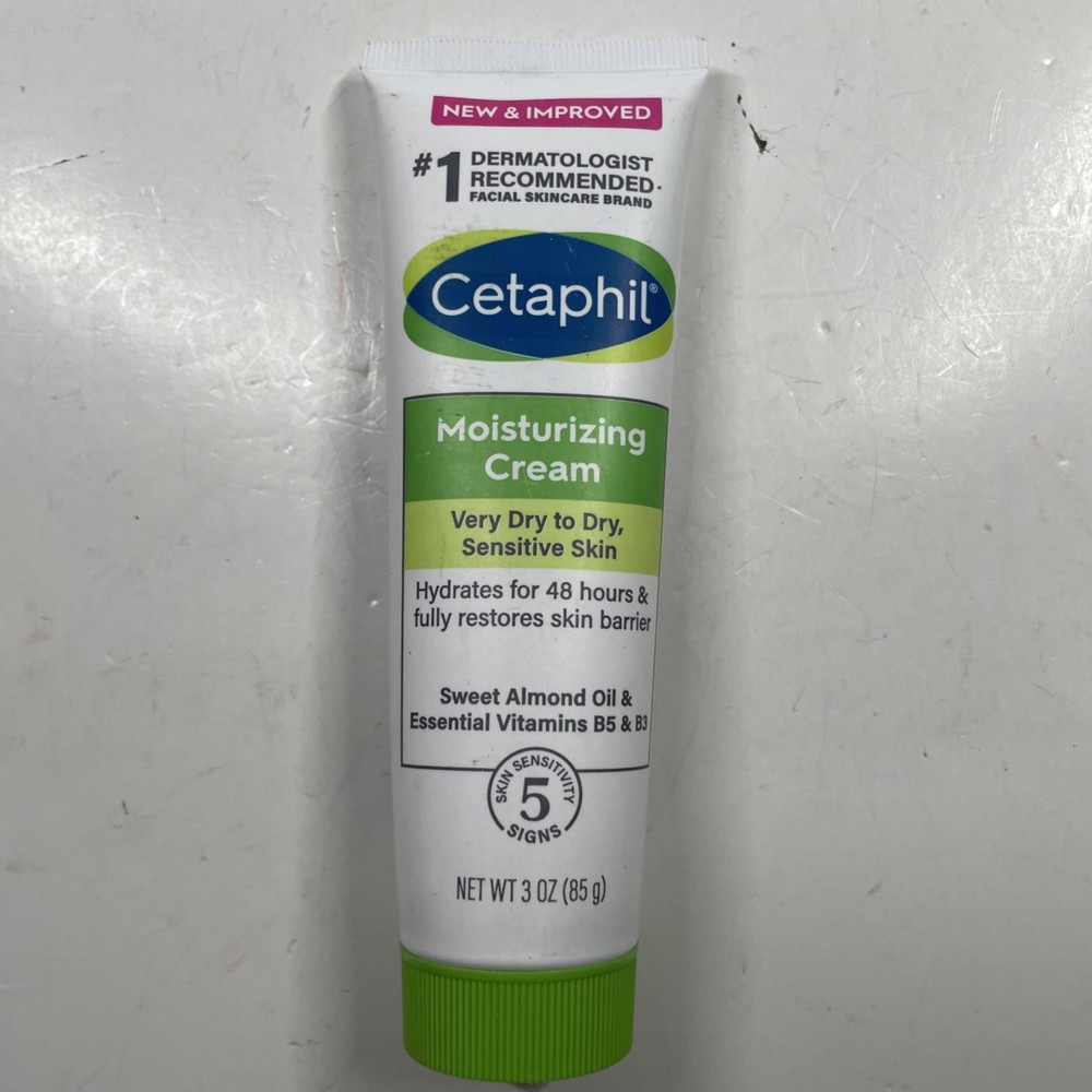 Cetaphil Moisturizer Hand & Body Moisturizing Cream Dry to Very Dry Skin 3 oz