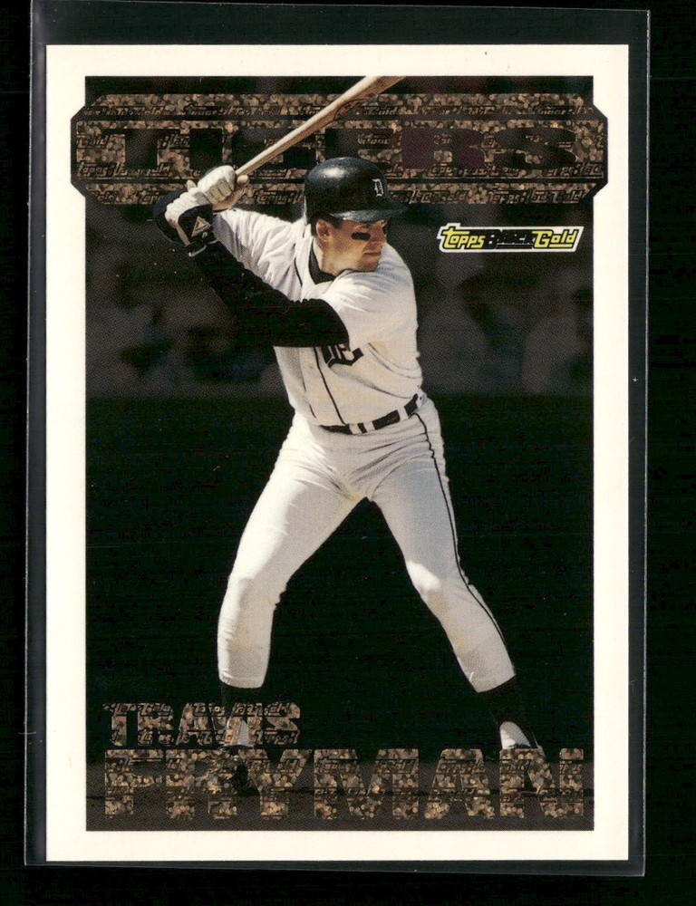 1994 Topps #6 Travis Fryman Black Gold Detroit Tigers