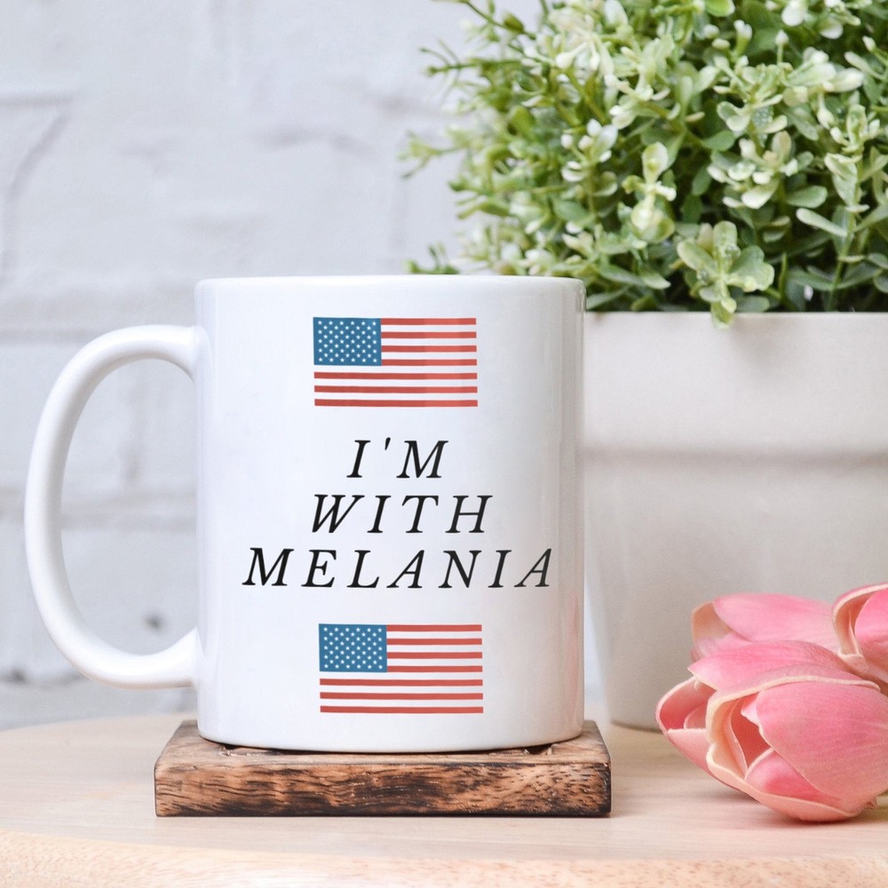 I Am With Melania Mug Political Mug Funny Travel Mug Politics Funny Political