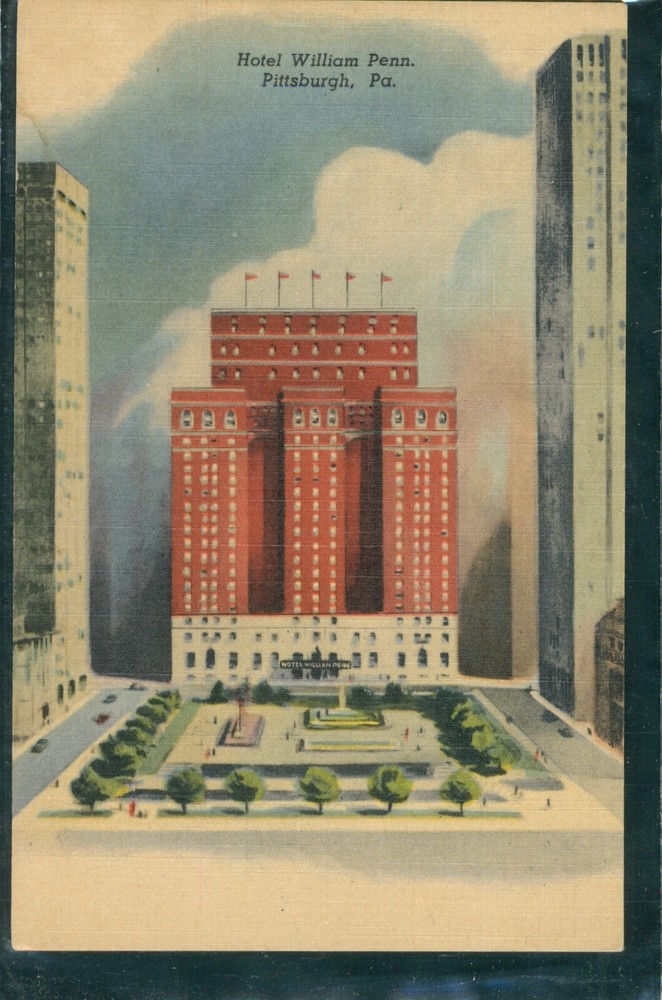 Hotel William Penn Pittsburgh Pennsylvania PA Postcard