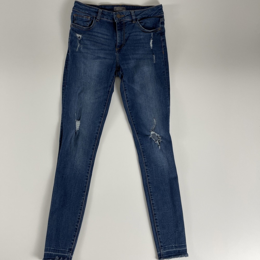 DL1961 Florence Mid Rise Instasculpt Skinny Jeans Women’s Size 28 Strive Wash