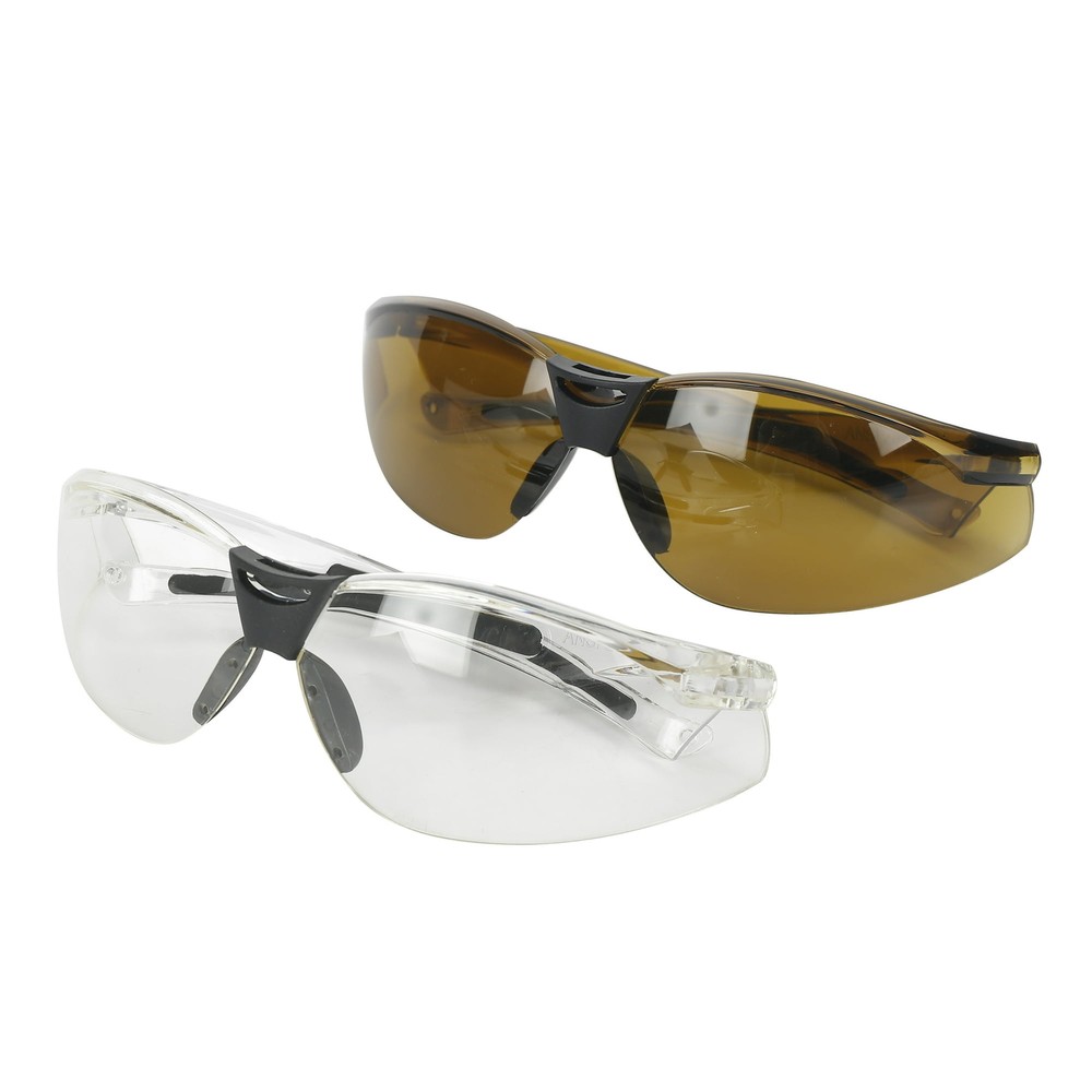 Hyper Tough 2-Pack Safety Glasses with UV Protection Lightweight Model 7861