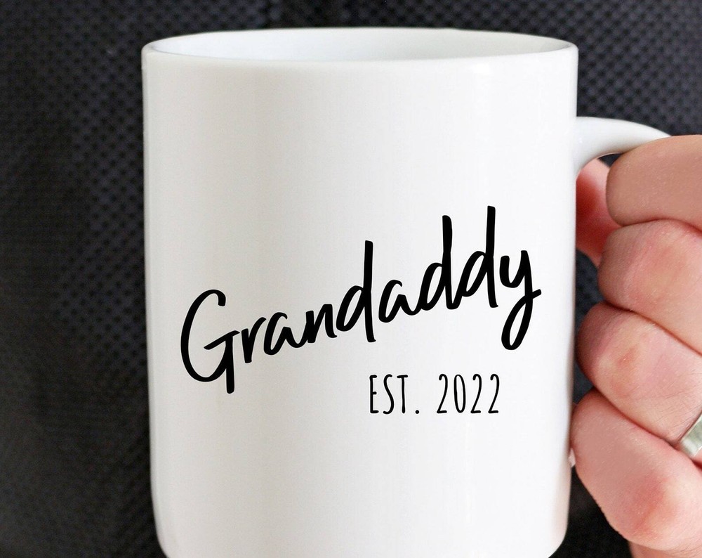 Grandaddy Gifts Grandaddy Coffee Mug Grandaddy Established 2022 Mug Grandaddy