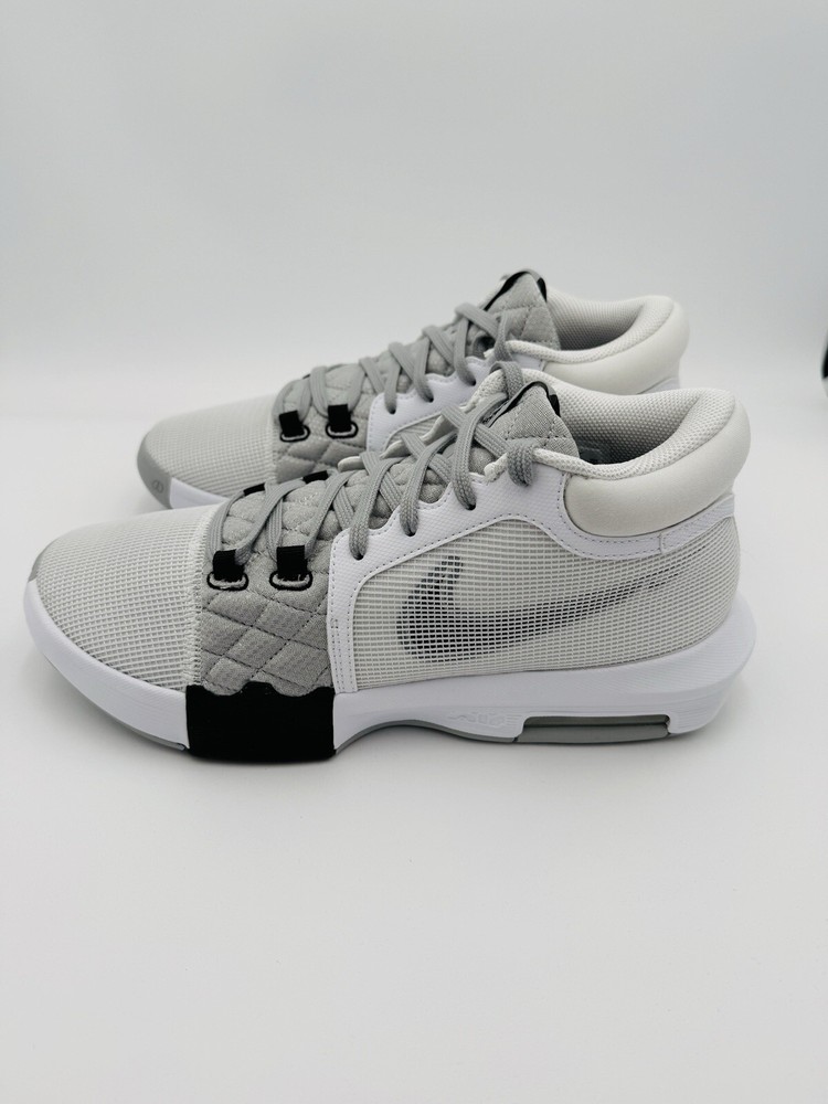 Size 12 - Nike LeBron Witness 8 White Light Smoke Grey