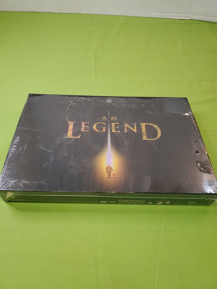 I Am Legend Will Smith Ultimate Collectors Edition 3 DVD Box Set with Extras NEW