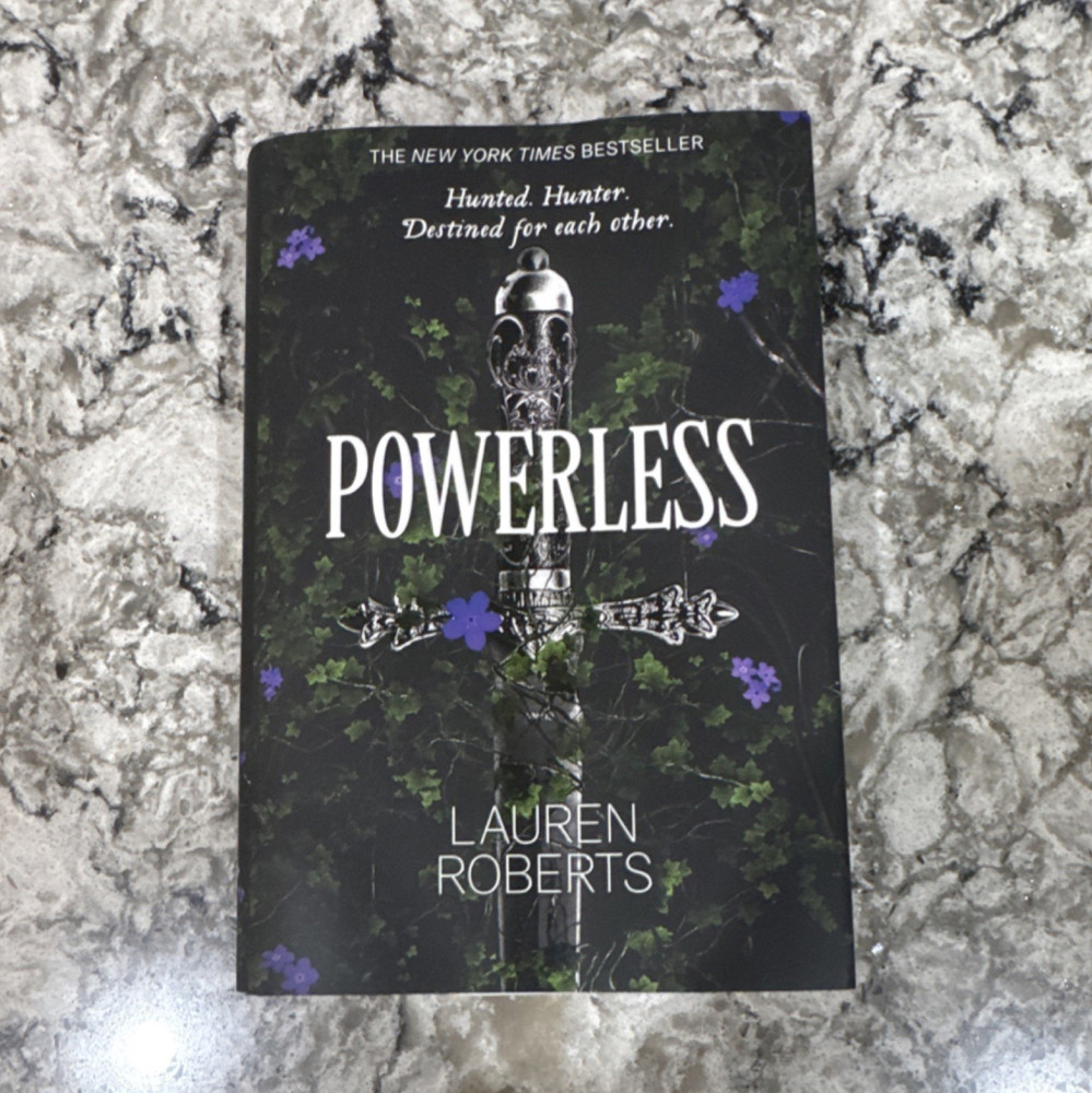Lauren Roberts Powerless Hardcover Simon & Schuster Fantasy Novel w/ Dust Jacket