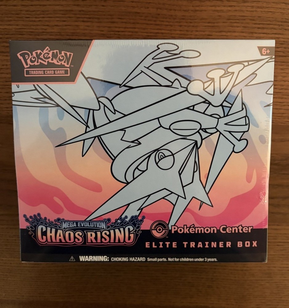 Chaos Rising Pokemon Center ETB Elite Trainer Box - In Hand Ships Today
