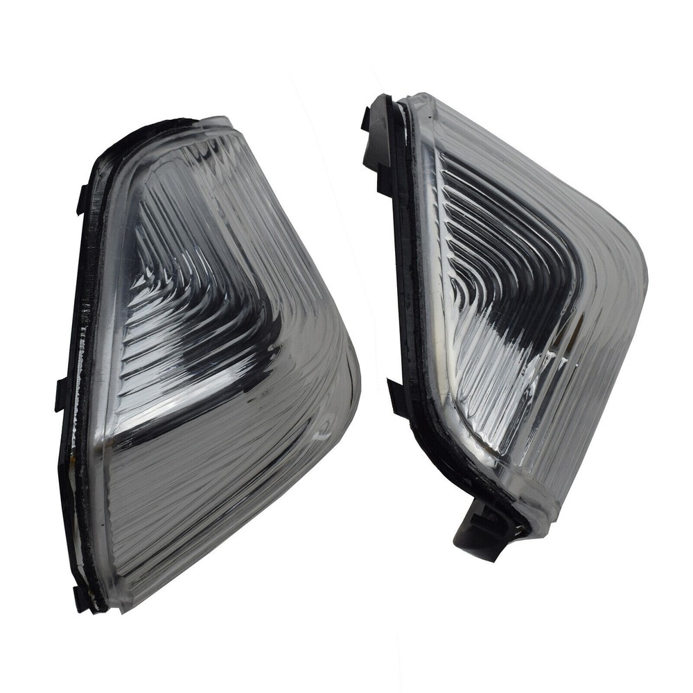 For 2007-14 Mercedes Freightliner Left Right Side Mirror Signal Light Lamp Lens