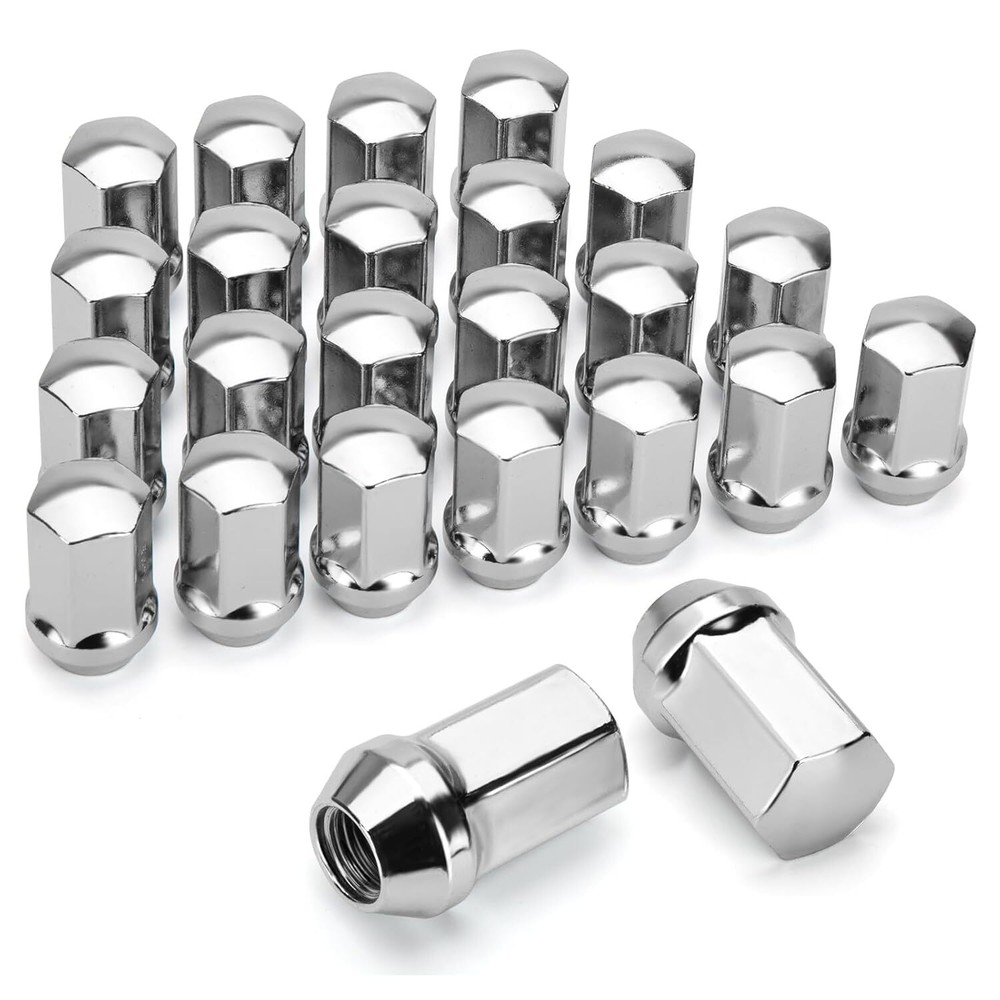 24pcs 14x1.5 OEM Lug Nuts 1.75 inch(45mm) Height 7/8