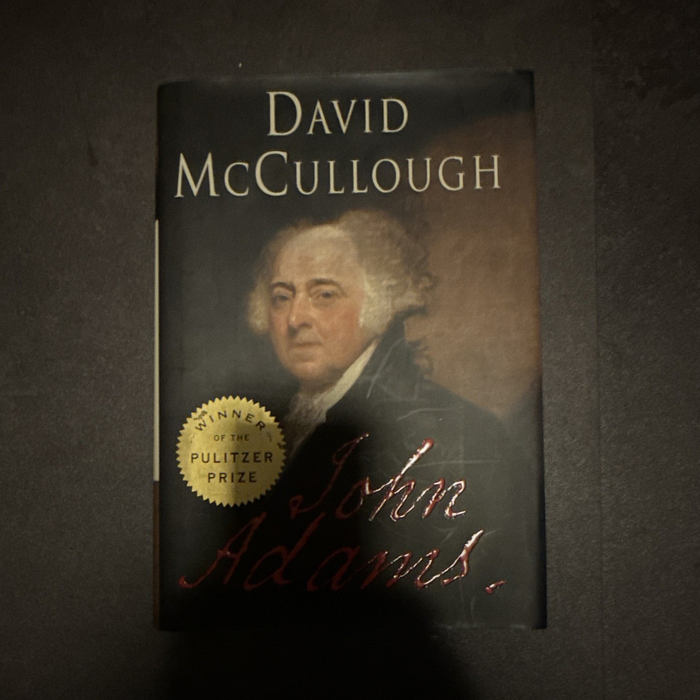 John Adams by David McCullough Simon & Schuster Hardcover Illustrated