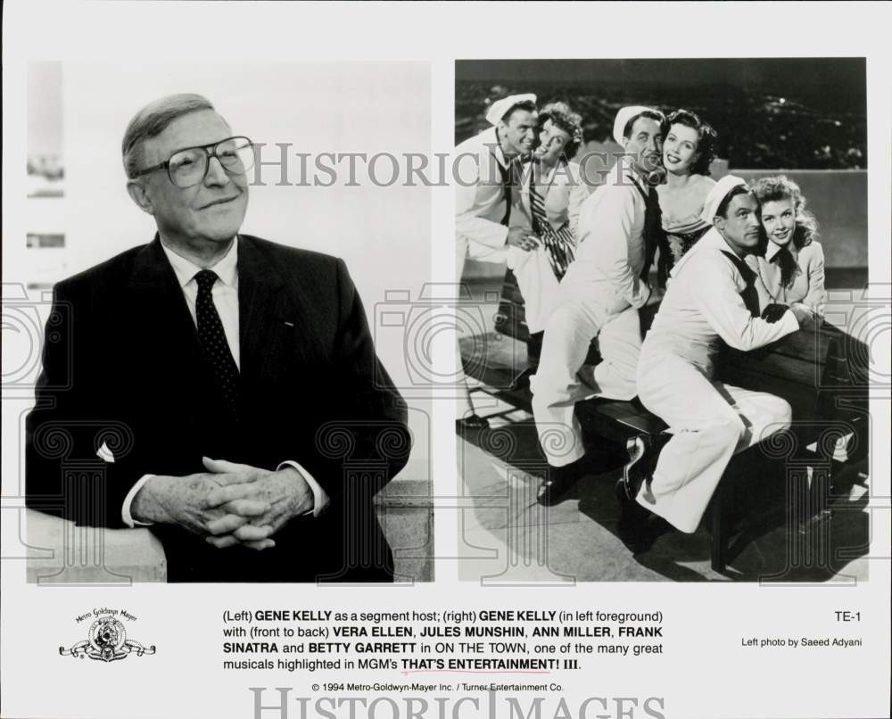 1994 Press Photo Gene Kelly in 