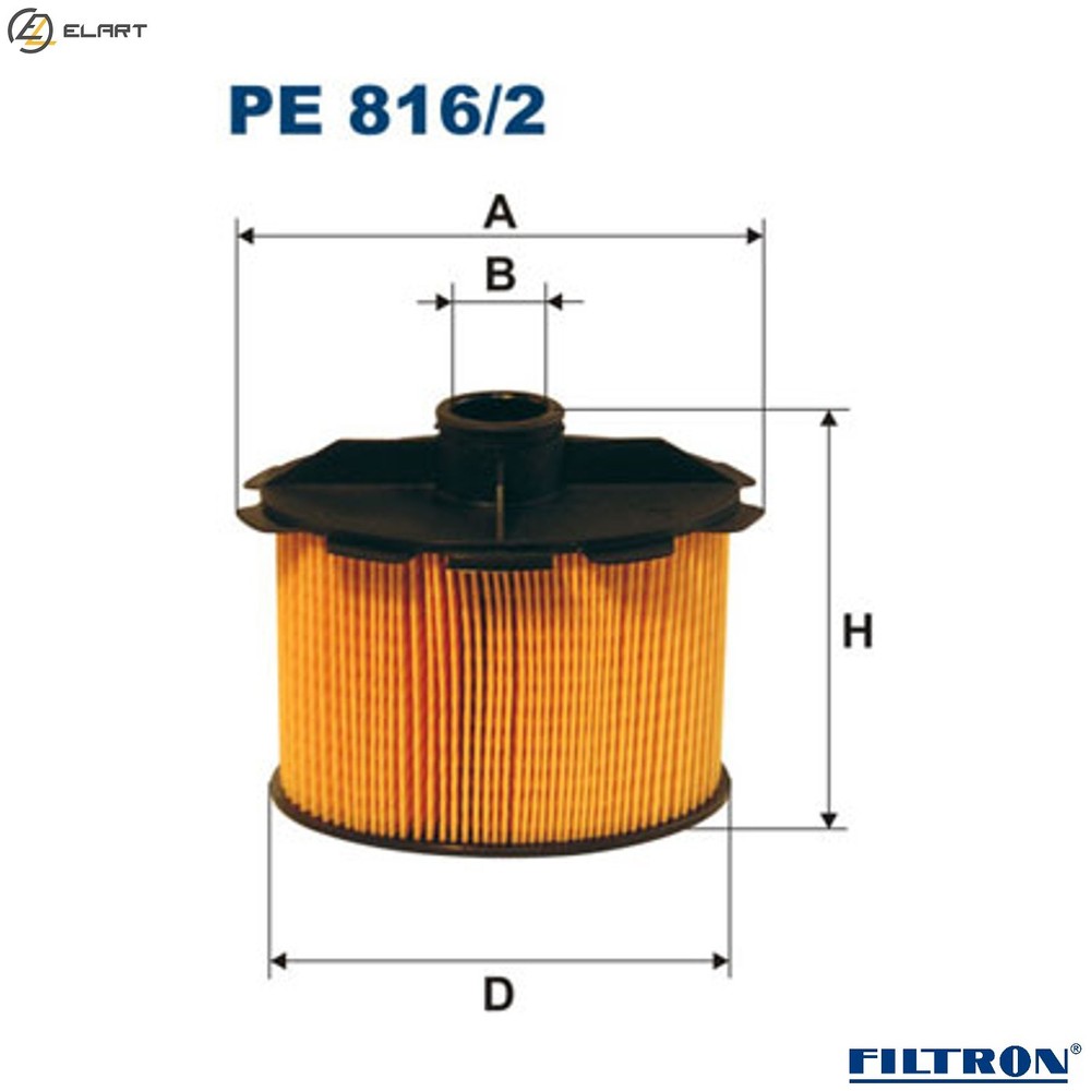 FUEL FILTER PE 816/2 FOR PEUGEOT PARTNER/ORIGIN/Box/Body/MPV/Platform/Chassis