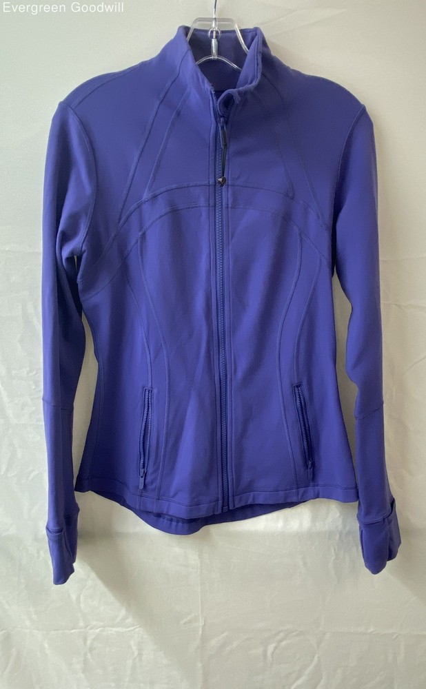 Lululemon Women's Purple Long Sleeve Define Full-Zip Jacket Size 8