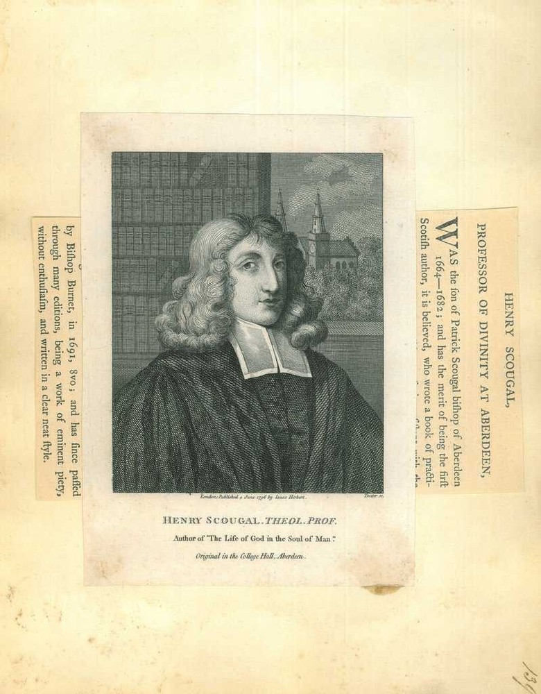 Portrait of Henry Scougal