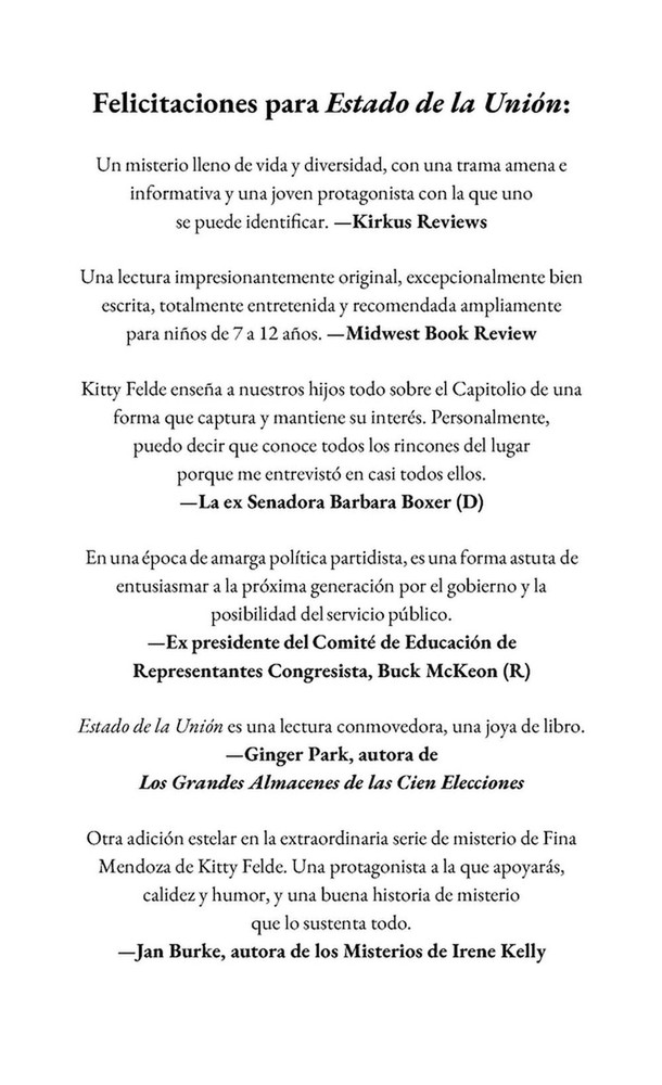 Estado de la Unin by Kitty Felde Paperback Book