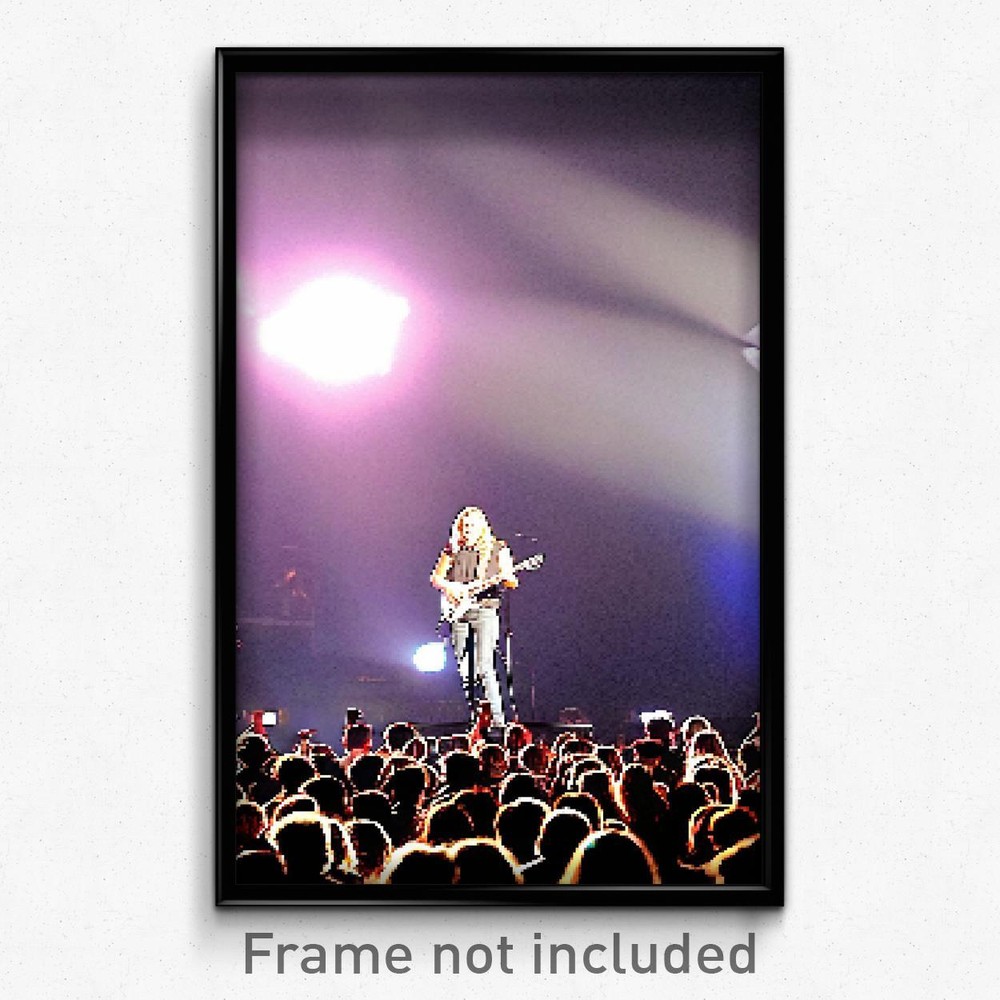 Pixel Art Poster - Great Concert (8 Bit Psychedelic Trippy Video Game Print)