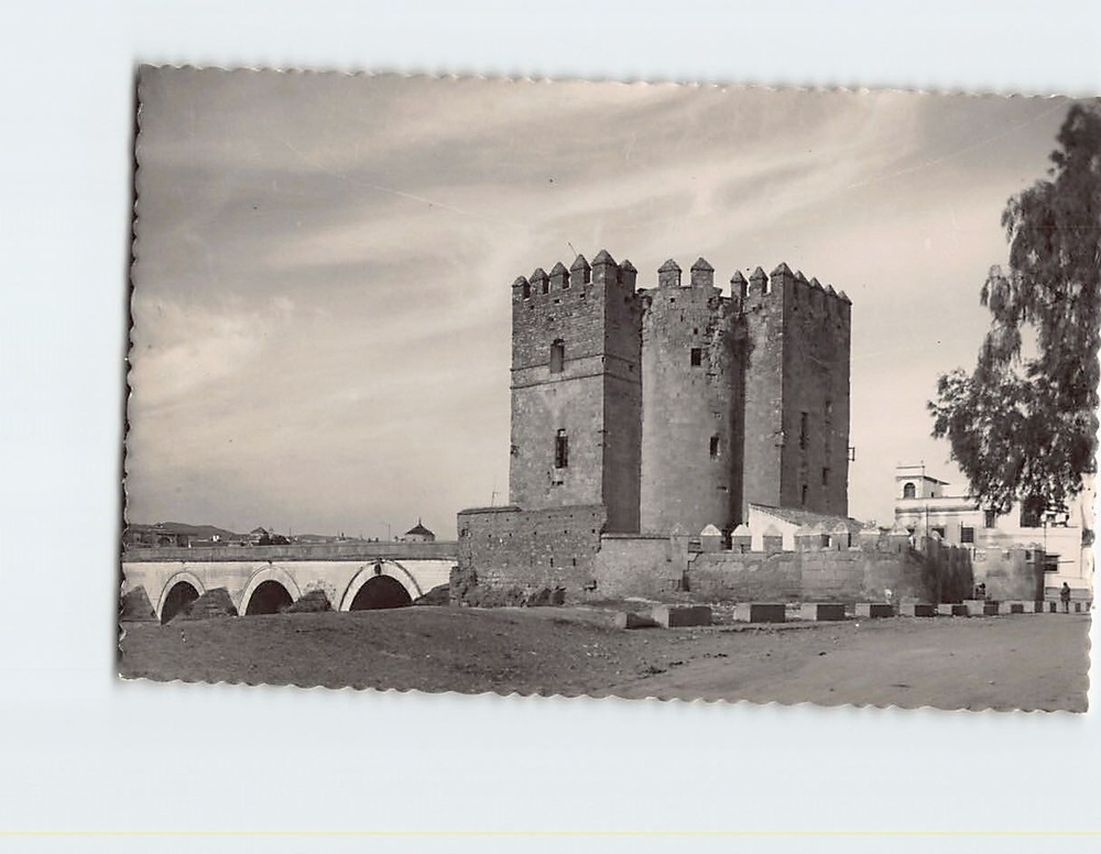 Postcard Tower of Calahorra Cordoba Spain