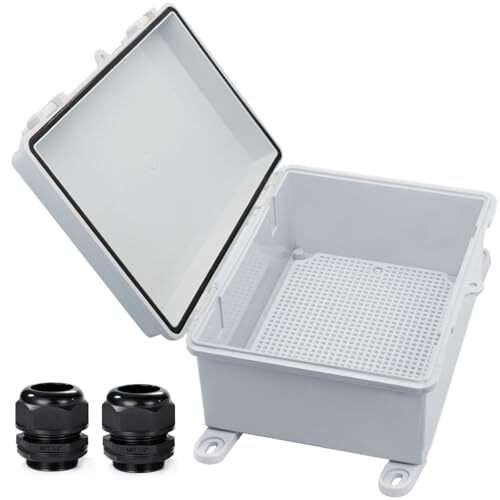 YETLEBOX Waterproof Outdoor Electrical Box Junction Box Weatherproof IP67 ABS...-image