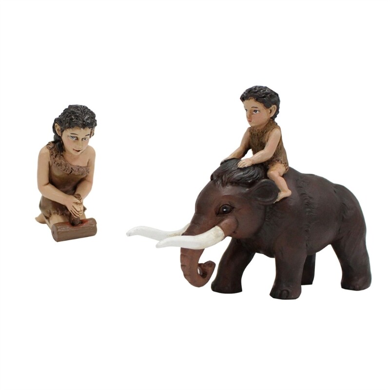 Simulation Savages Statue Resins Animal Sculpture for Outdoor Garden Balconys