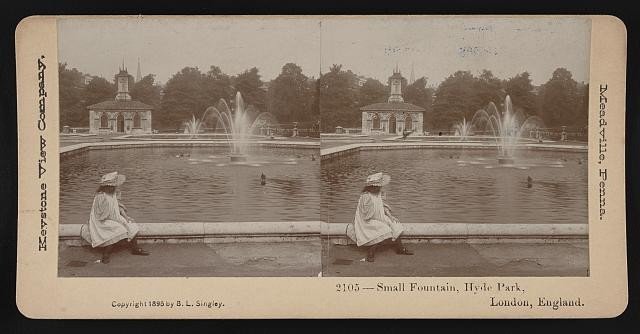 Photo:Small Fountain, Hyde Park, London, England