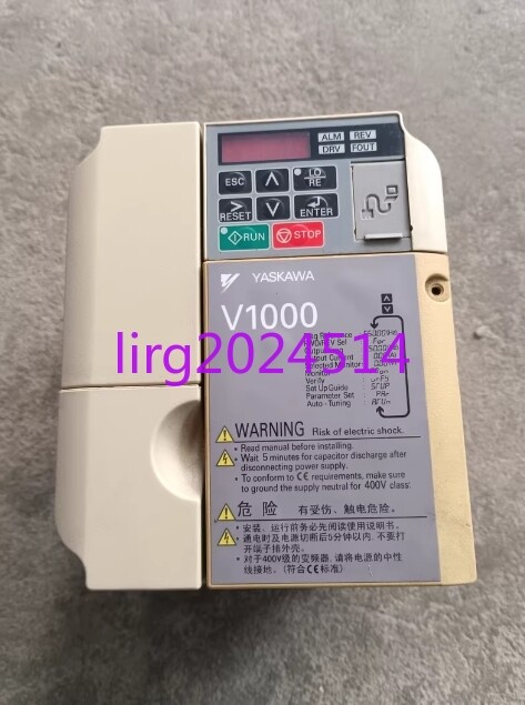 1pc used yaskawa CIMR-VA4A0002BAA 0.4kw 380V