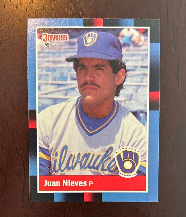 1988 Donruss #126 Juan Nieves