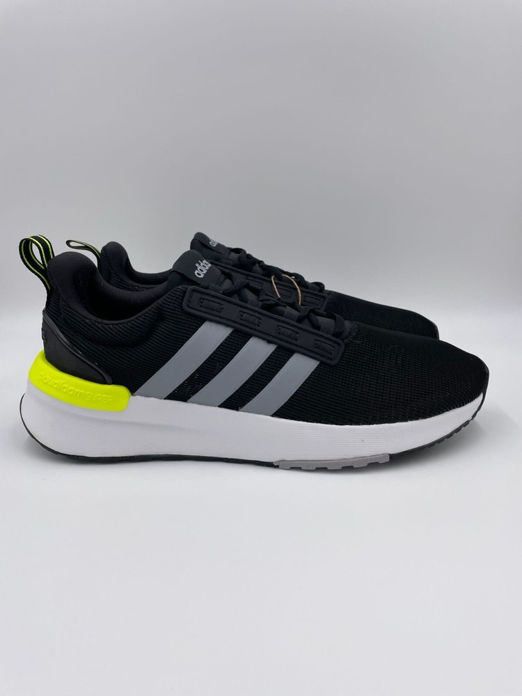 adidas Racer TR21 Black White Cloudfoam Running Sneakers Mens GX0651 New