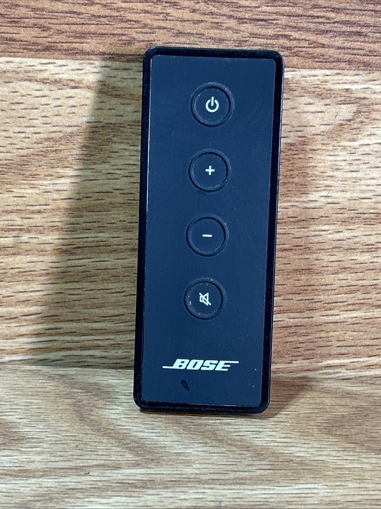 Genuine Bose OEM Solo TV Remote Control in Black for Enhanced Viewing