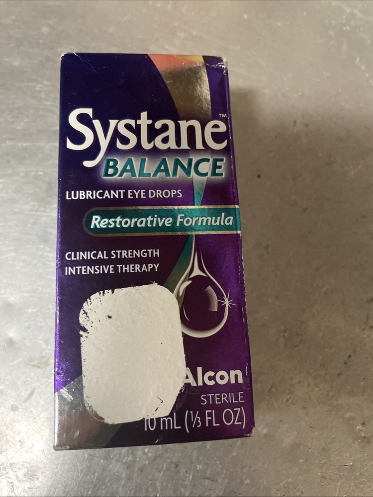 Systane Balance Lubricant Eye Drops, Restorative Formula, 0.33-Ounce 11/25
