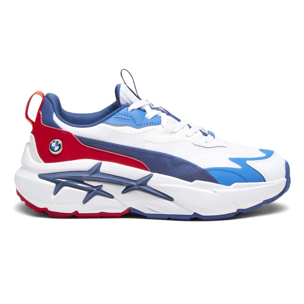 Puma Bmw Mms Spina Nitro Lace Up  Womens White Sneakers Athletic Shoes 30787401