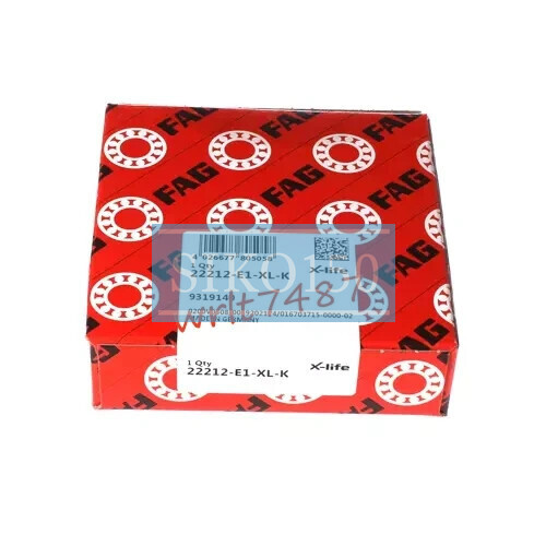 1PC NEW FAG 22212-E1-XL-K self-aligning roller bearing #SK