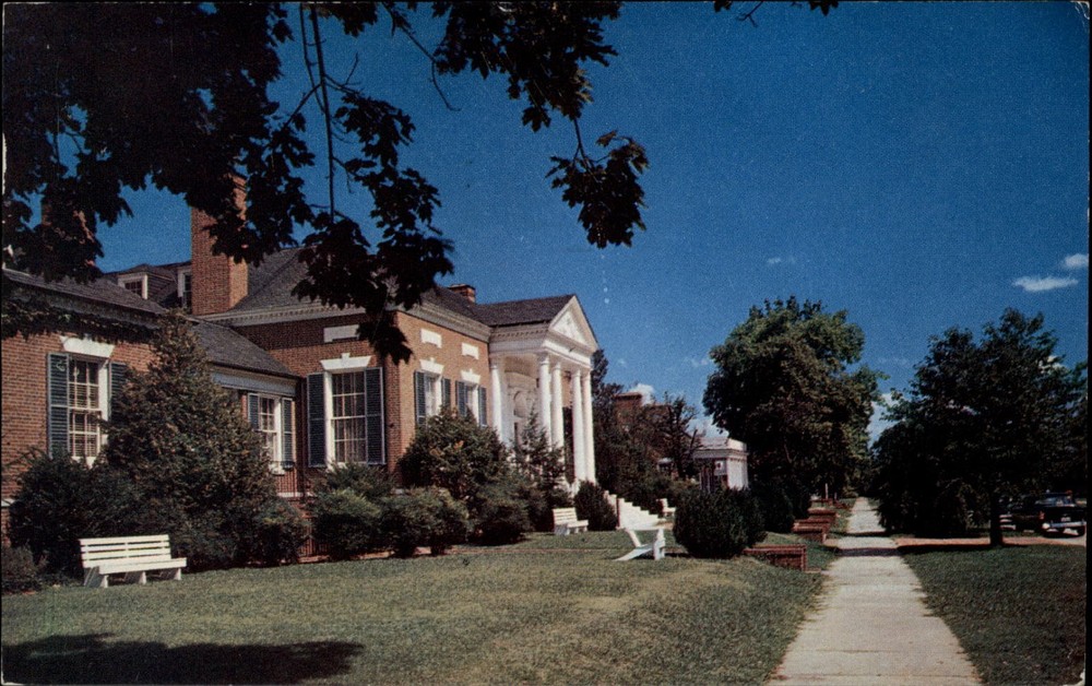 Woman's College of the University Greensboro North Carolina postcard p799