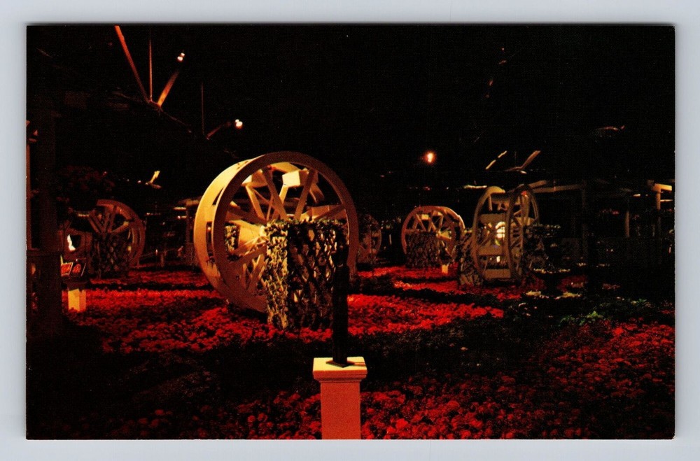 Tyler TX-Texas, Festival Rose Show, Garden Center Building, Vintage Postcard