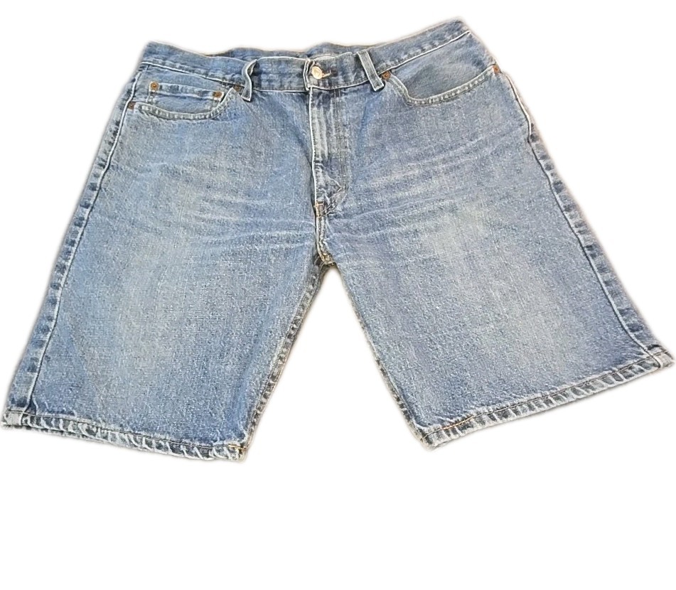 Vintage 90s Y2K Levi’s 505 Jean Shorts Men’s Size 36 Blue Denim Regular
