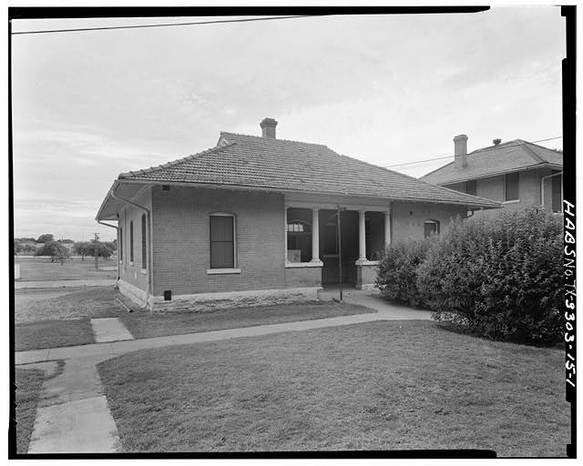 1. NORTH FRONT EAST SIDE - Fort Sam Houston, Latrine, Stanley Road behind