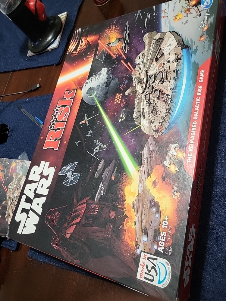 Star Wars Hasbro Risk Board Game The Galactic Risk 2014 Pieces Missing