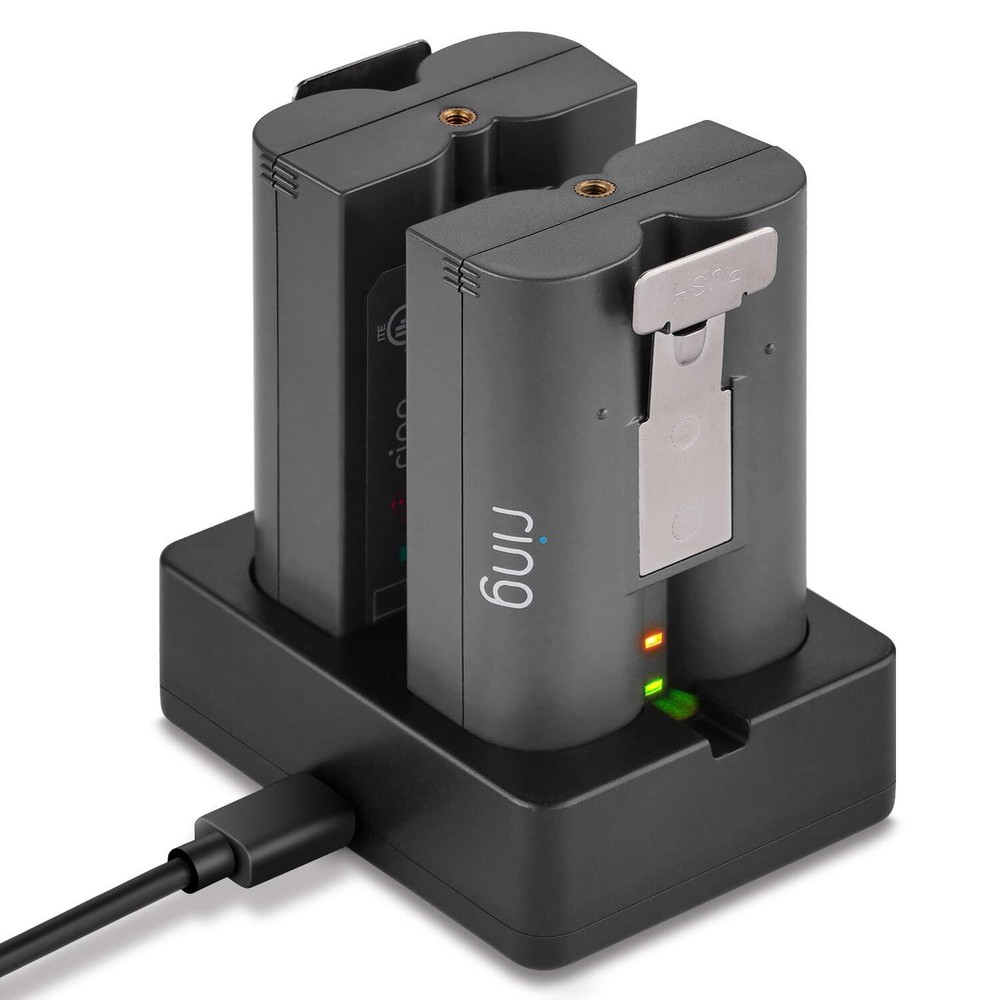 Ring Battery Charger, Dual Port Charging Station for Spotlight Cam Battery, V...