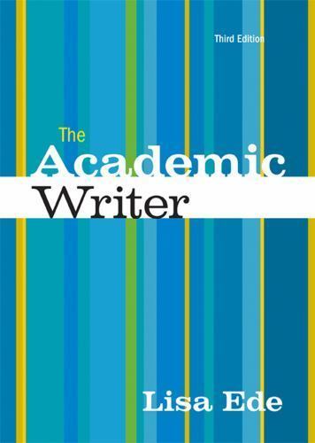 Academic Writer : A Brief Guide, Paperback by Ede, Lisa, Used Good Condition,...