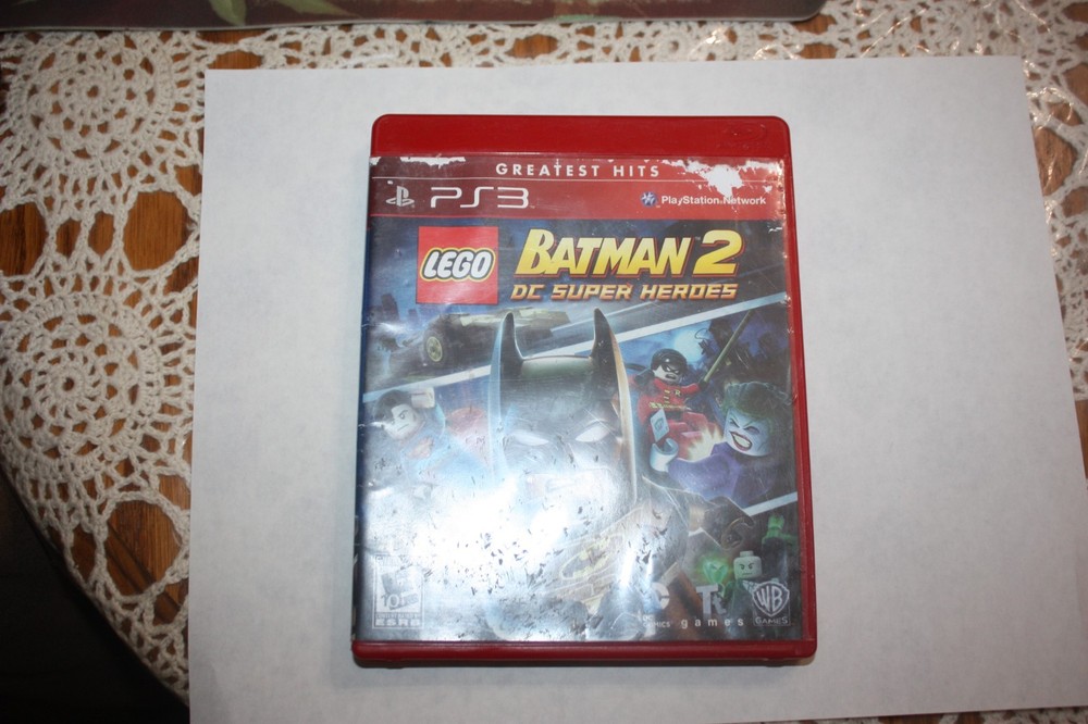 LEGO Batman 2: DC Super Heroes - Greatest Hits (Sony PlayStation 3, 2012) Tested