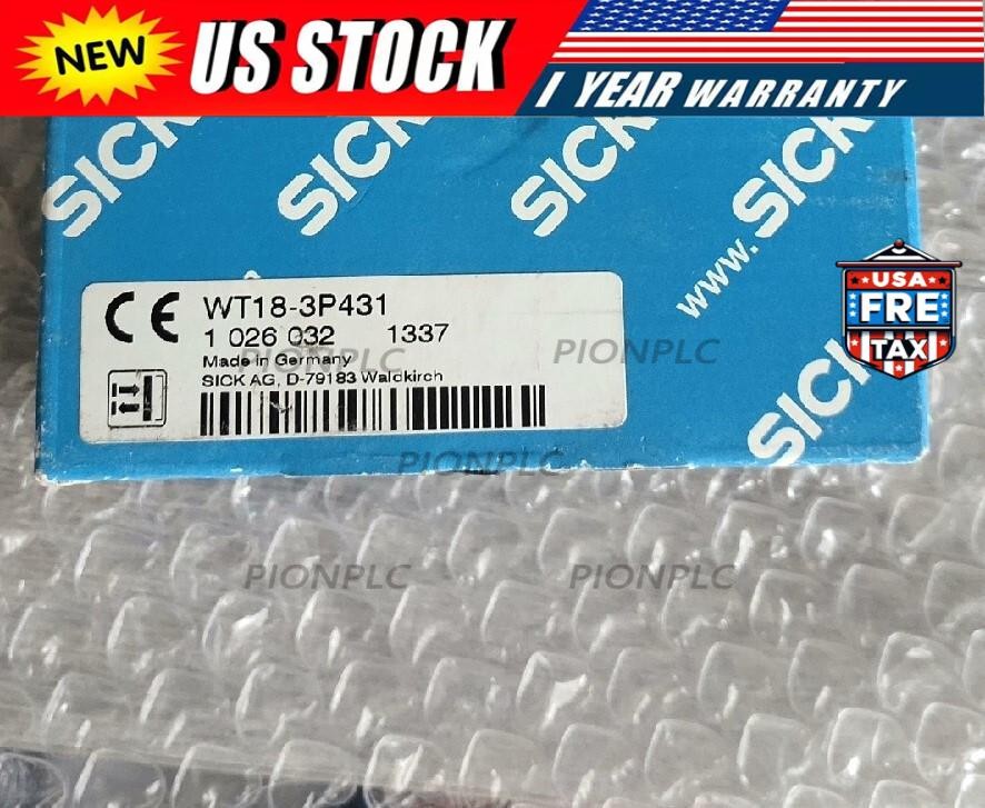 Sick WT18-3P431 Photoelectric Sensor 1PC New WT183P431 Expedited Shipping