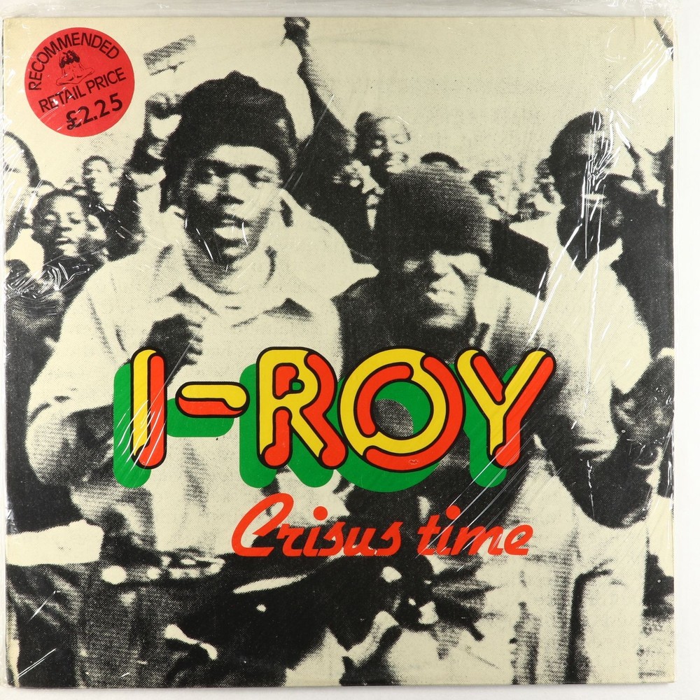 I-Roy - Crisus Time LP - Virgin UK OG Press SEALED