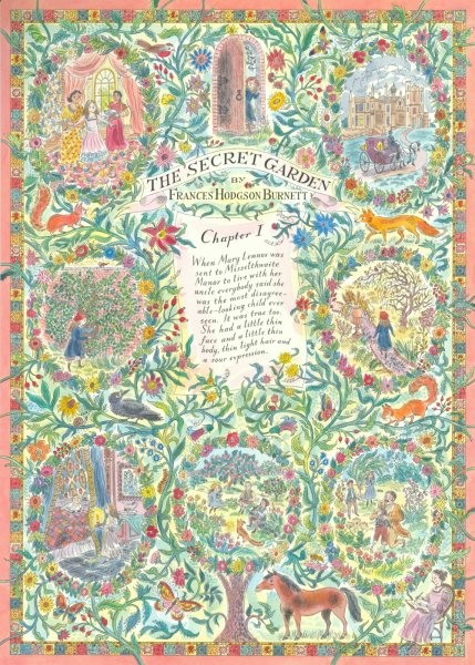 Secret Garden : The Opening Lines: a 500-piece Jigsaw Puzzle, Game by Sutton,...